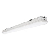 4ft LED Vapor Tight Linear Light - 3CCT & Wattage Selectable - 50/60/70W Up to 9100 Lumens - Gray