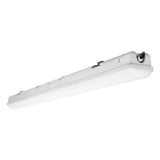 4ft LED Vapor Tight Linear Light - 3CCT & Wattage Selectable - 50/60/70W Up to 9100 Lumens - Gray