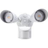Dual-Head Security Light w/ Motion Sensor - Dusk-to-Dawn - 2,500 Lumens - WatchMan™