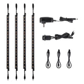 12-Inch Gun Safe LED Lighting Kit with Motion Sensor - 4 Bars - VaultGuardian™