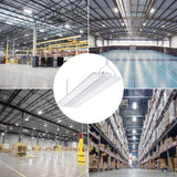 4ft Linear LED High Bay Light - 90° Beam - 225W 30375 Lumens 5000K - White