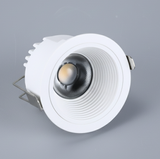 Deep Recessed Anti-Glare LED Downlight - 5CCT Selectable - CRI90 5W/9W - White Softlux™ Slim