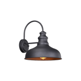 Retro Style LED Gooseneck Light - Wet Location Rated - 10W LED - Black