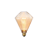 Decorative LED Bulb - Globe Prism - 2000K Amber - 3.5W