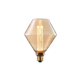 Decorative LED Bulb - GeoLume SharpGem - 2000K - Amber Finish