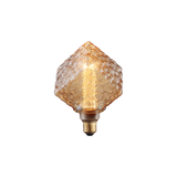 Decorative LED Bulb - 330 Degree Beam Angle - 2000K Amber - GeoLume CrystalMist
