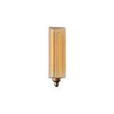 Decorative LED Bulb - Linear Filament Style - 2000K 120 Lumens - Amber Glass