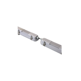 Linear LED Light Fixture - IP65 Waterproof - 80W 10400 Lumens - Gray