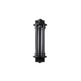 Residential Outdoor LED Fixture - Heritage Design - 800 Lumens - Black Nixie™Mesh