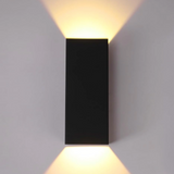 Architectural LED Wall Light - Up/Down Wall Wash - 5CCT Selectable CRI90 1800lm - Black