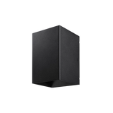 Architectural LED Wall Light - Up/Down Wall Wash - 10W 3000K CRI90+ - Black Cube Slate