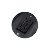 Outdoor LED Lantern - 360° Beam Angle - Wet Location 60W Max - Black Pavilion™ Cube