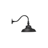 LED Gooseneck Light - Adjustable - 40/30/20W Wattage Selectable - Black