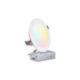 Fire-Rated LED Flat Downlight - 5CCT Selectable - 10W/15W CRI90+ - White