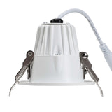 2" Deep Recessed Threaded Reflector LED Downlight - 5CCT Selectable - 9W 600lm CRI90+ - White