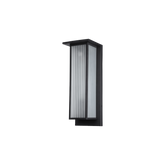 Outdoor LED Wall Light - Architectural Geometric Design - 800lm IP54 - Black Zen™ Stripe