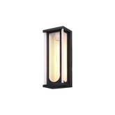 Outdoor LED Wall Light - IP54 Weather Resistant - 800lm 60W - Black Zen™ Serene