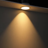 Deep Recessed LED Downlight - 5CCT Selectable - CRI90 580lm - White