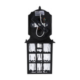 The Waterfall 14" Outdoor Wall Lantern