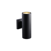 Architectural Cylinder LED Light - Up and Down Lighting - 40-75W Max - Black