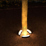 Low Voltage LED Tree Ring Lights - Stake mount - 3000K
