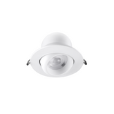 Adjustable Gimbal LED Downlight - 5CCT Selectable - CRI90+ - White