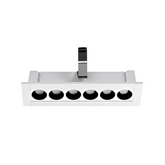Linear LED Recessed Light - 5CCT Selectable - CRI90 440lm - White