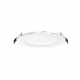 Smart RGBCW LED Flat Downlight - RGB+CCT Selectable - 8W/12W 550-700lm - White