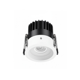 Dual-Function LED Recessed Downlight - 5CCT Selectable with Night Light - 9W/2W 650lm - White