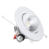 Adjustable Gimbal LED Downlight - 5CCT Selectable - CRI90 700/900lm - White