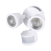 LED Security Floodlight - Adjustable Focus Beam - 25W 5000K - White