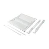 Backlit LED Troffer Retrofit Kit - 2x2 & 2x4 ft - 15–50W - 6,142–6,182 lm - 3500–6500K - Audio-Jack Sensor Base - 0–10V