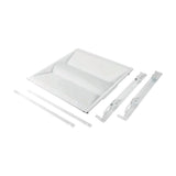 Backlit LED Troffer Retrofit Kit - 2x2 & 2x4 ft - 15–50W - 6,142–6,182 lm - 3500–6500K - Audio-Jack Sensor Base - 0–10V