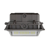 LED Canopy Light - Adjustment Dial - 40W/60W/70W - 3000/4000/5000K - Dark Bronze