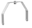 Hazloc Flood Accessories - Wire Guards, Pendant Bracket, 76 mm Pole Brackets