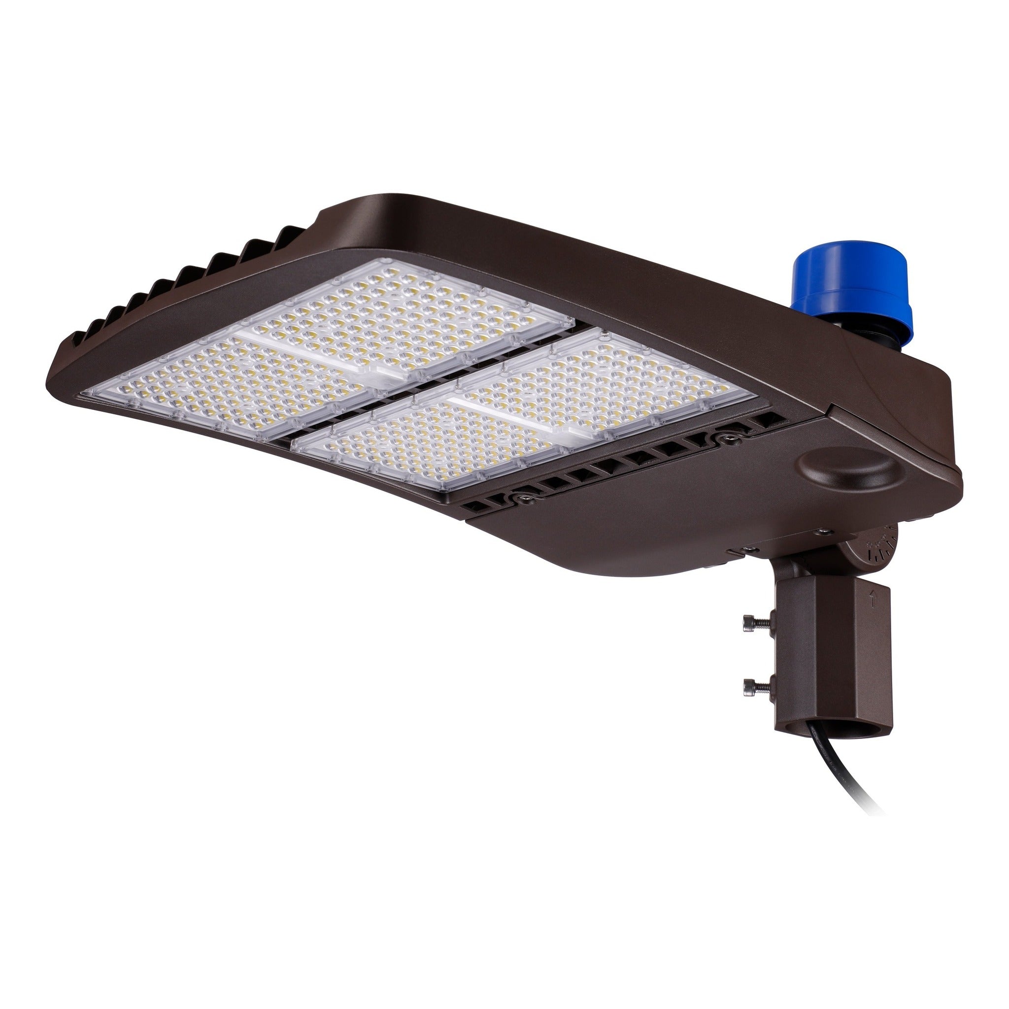 Slipfitter LED Shoebox Parking Lot Light - 300W - 5000K 39000lm - Brown - Photocell Included