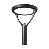 LED Post Top Light - Photocell and Dial - 130W - 3000/4000/5000K - Dark Bronze/White/Black