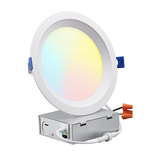 Threaded LED Downlight - 5CCT Selectable - CRI90 492-550lm - White