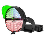 LED RGB Sports Light - Colour Changing - 480W - 120–277V - Black Trunnion Mount - view 2