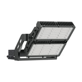 LED Sports Light - Yoke Mount - 1200W - 180,000 lm - 5700K - Black