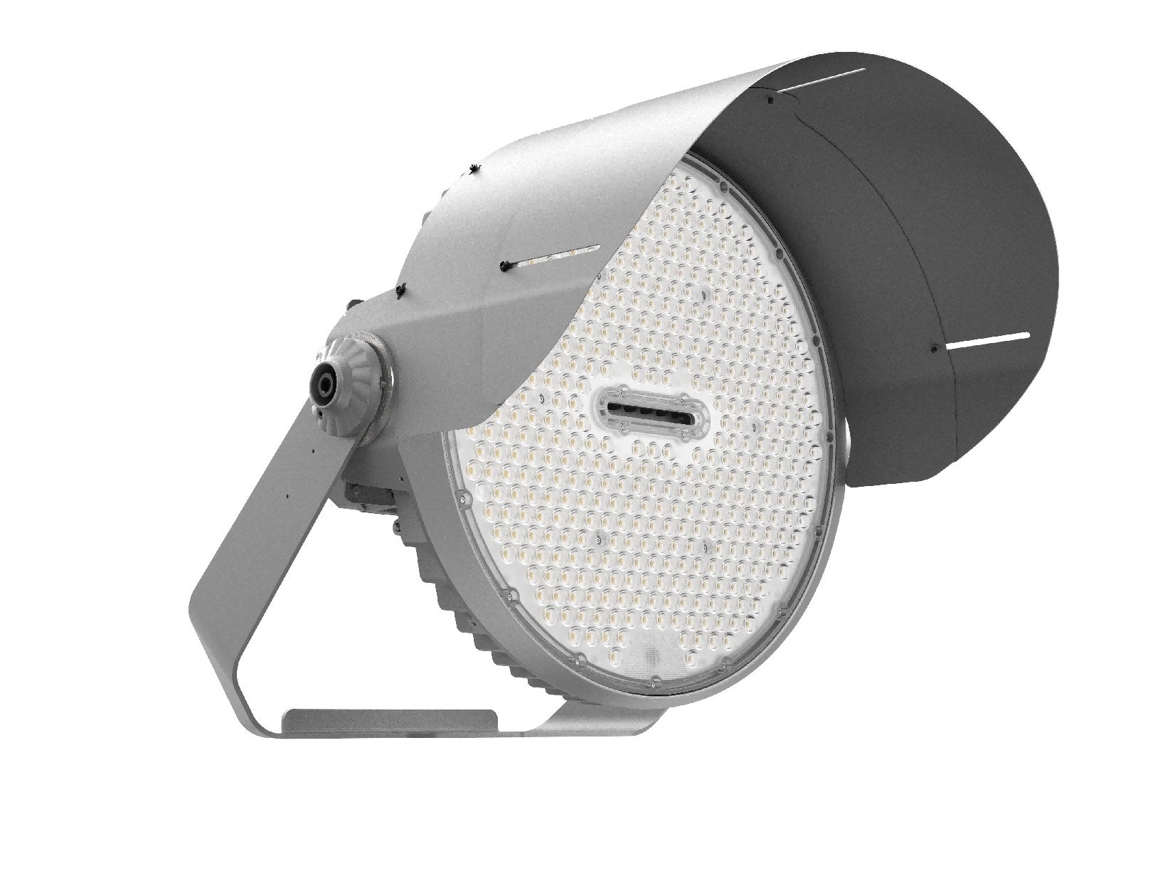 LED Sports Light - Yoke Mount - 600-1200W - 5000K - Gray