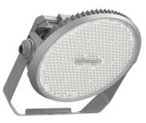 LED Sports Light - Yoke Mount - 600-1200W - 5000K - Gray - view 3