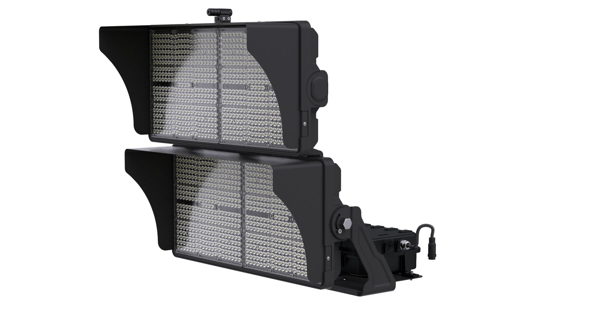 LED Sports Light - Trunnion Mount - 600W/850W/1200W - 5700K - Black