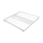 LED Troffer Panel - 1x4, 2x2 & 2x4 ft - 15–50W - 6,142–6,182 lm - 3500–6500K - 0–10V Dimming - Emergency Option