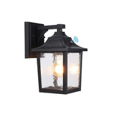 Wall Lantern - Clear Ripple Glass - Residential Outdoor Solution - Pavilion™ Muslin