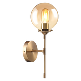 Vintage LED Globe Bulb - 2200K Warm White - 4W 400lm - Smoke Gray/Amber Glass