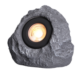 Rocca Tria LED Rock Light - 5CCT - 5 Watt 200lm - Dark Gray - Triangle