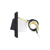 LeonLite® Copertura Sporgente 12V Step & Deck Light - Matte Black - 3CCT