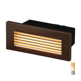 LeonLite® ZincTech 277V Commercial Louvered Step & Deck Light - Adjustable Color Temperature