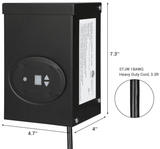 Outdoor Low Voltage Transformer - 12V 200W Output - LeonLite